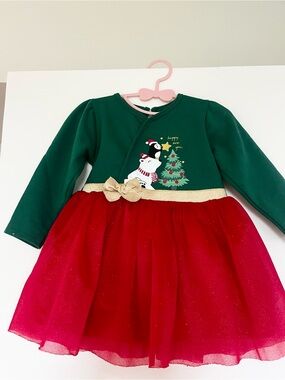 Bupper Green Toddler Tee with Playful Graphic